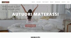 Desktop Screenshot of materassiautuori.it