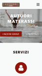 Mobile Screenshot of materassiautuori.it